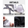 High Waisted Underwire Bikini Sets – Women 2025 Two Piece Swimsuits Halter Bathing Suits with Tummy Control Bottom(Gray and Black Plaid)