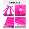 Women Tankini Swimsuits with Skirt – Two Piece Tummy Control Bathing Suit Halter V Neck 2026 Swimwear(Pink)