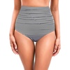 Tempt Me High Waisted Bikini Swimsuit Bottom – Women’s Tummy Control Bathing Suit Bottoms Swim Bottom 2025 Swimwear(Stripe)