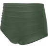 Tempt Me Women High Waisted Bikini Bottom Retro Ruched Swim Bottom Shirred Tankinis Brief(Army Green)