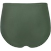 Tempt Me Women High Waisted Bikini Bottom Retro Ruched Swim Bottom Shirred Tankinis Brief(Army Green)