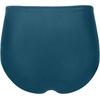 Tempt Me Women High Waisted Bikini Bottom Retro Ruched Swim Bottom Shirred Tankinis Brief(Blue Green)