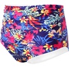 Tempt Me Women High Waisted Bikini Bottom Retro Ruched Swim Bottom Shirred Tankinis Brief(Floral)