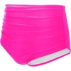 Tempt Me Women High Waisted Bikini Bottom Retro Ruched Swim Bottom Shirred Tankinis Brief(Pink)
