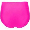 Tempt Me Women High Waisted Bikini Bottom Retro Ruched Swim Bottom Shirred Tankinis Brief(Pink)