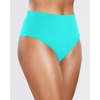 Tempt Me Womens High Cut High Waisted Bikini Bottoms Tummy Control Bathing Suit Bottoms Swim Bottom Swimsuit Bottom(Sage Green)