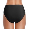 Tempt Me Women’s High Waist Bikini Bottom – Full Coverage Bathing Suit Swim Bottom 2025 Swimsuit Swimwear(Black)