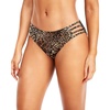 Tempt Me Women Bikini Bottom Full Coverage Bathing Suit Bottoms Swimsuit Bottom(Leopard)