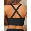 Bikini Tops for Women – Large Bust Swimsuit Top Only Knot Twist Full Coverage Bathing Suit 2025(Black)