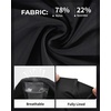 Tempt Me Women Tummy Control Tankini Top – V Neck Bathing Suit Flounce Ruffled Swim Top Only 2025(Black)