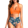 Orange Floral