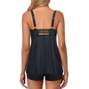 Tempt Me Women Two Piece Tankini Swimsuits Swim Tops with Shorts Boyshort Bathing Suits