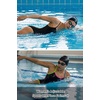 Tempt Me Athletic One Piece Swimsuits for Women | Training, Sport, Racerback, Keyhole, Adjustable straps, Full coverage(Black)