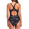 Tempt Me Athletic One Piece Swimsuits for Women | Training, Sport, Racerback, Keyhole, Adjustable straps, Full coverage(Camo)