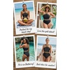 Tempt Me Women Crisscross One Piece Swimsuit(Black Gold)