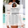Tempt Me Women Tummy Control One Piece Swimsuits with Shorts(Black)
