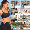 Tempt Me Women Sports Bra Swim Crop Tops Only(Black)