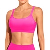 Tempt Me Women Sports Bra Swim Crop Tops Only(Hot Pink)